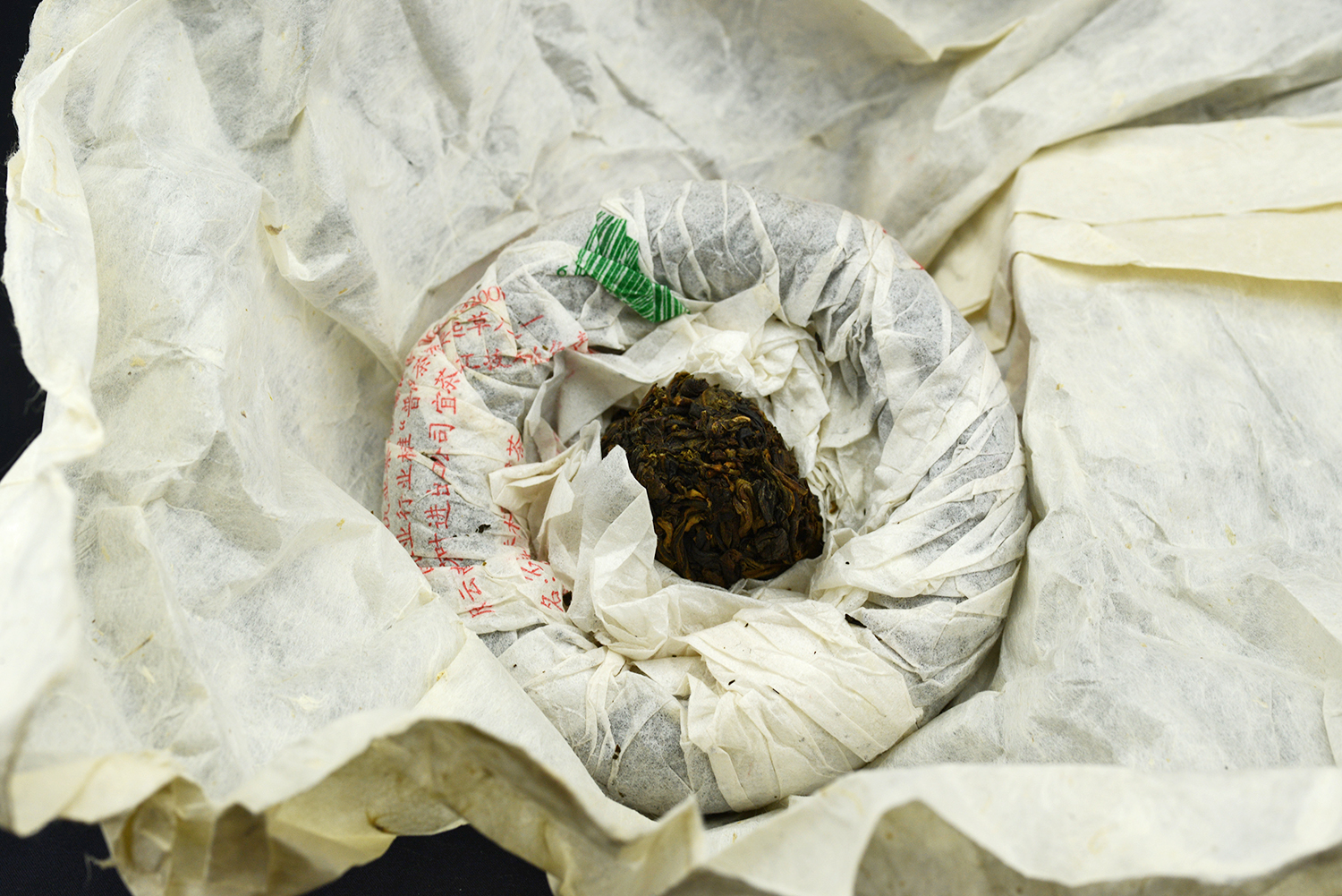 2006 Bulang hegyi gomba, sheng puerh tea
